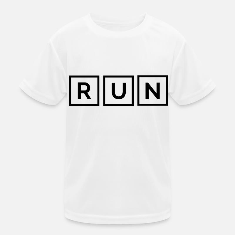 RUN Kinder Funktions-T-Shirt