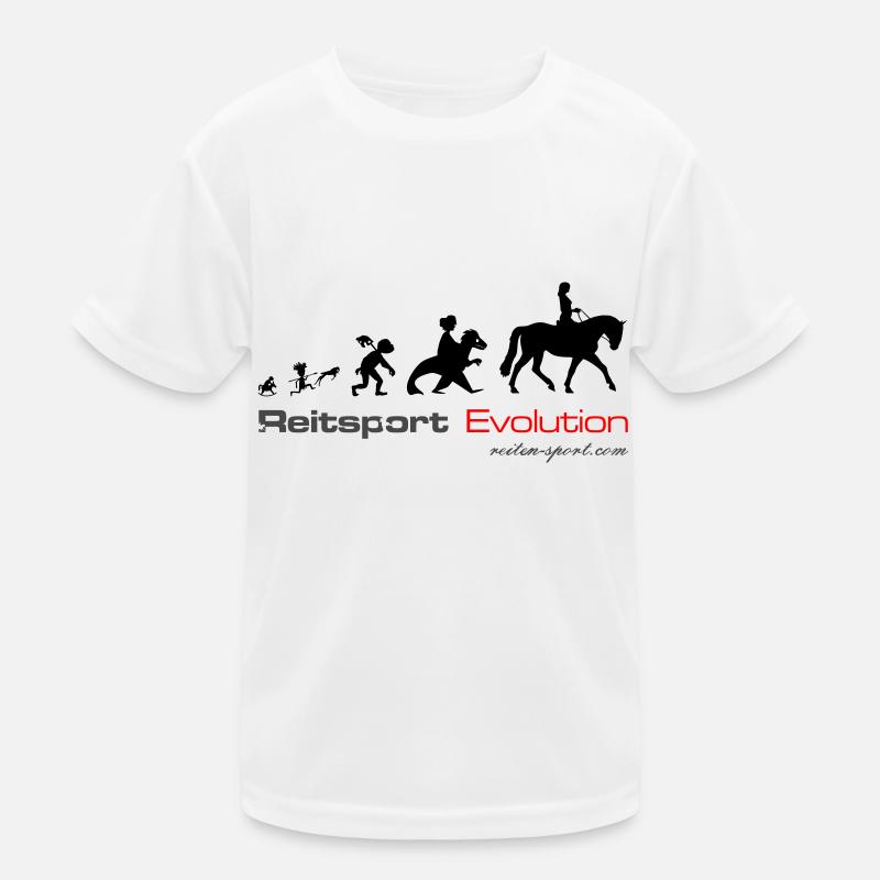 Reitsport Evolution Kinder Funktions-T-Shirt