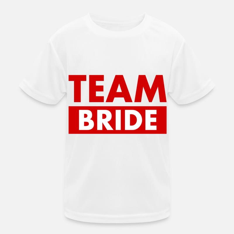 Team bride Kinder Funktions-T-Shirt