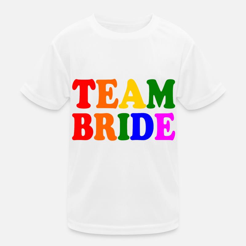 Team bride Kinder Funktions-T-Shirt