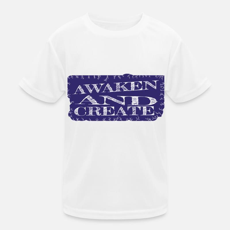 innovation self-realization improvement sayings Kids Functional T-Shirt