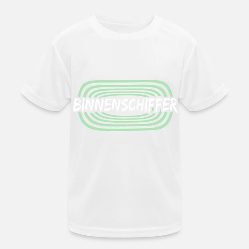 Travail Skipper de voies navigables intérieures T-shirt sport Enfant