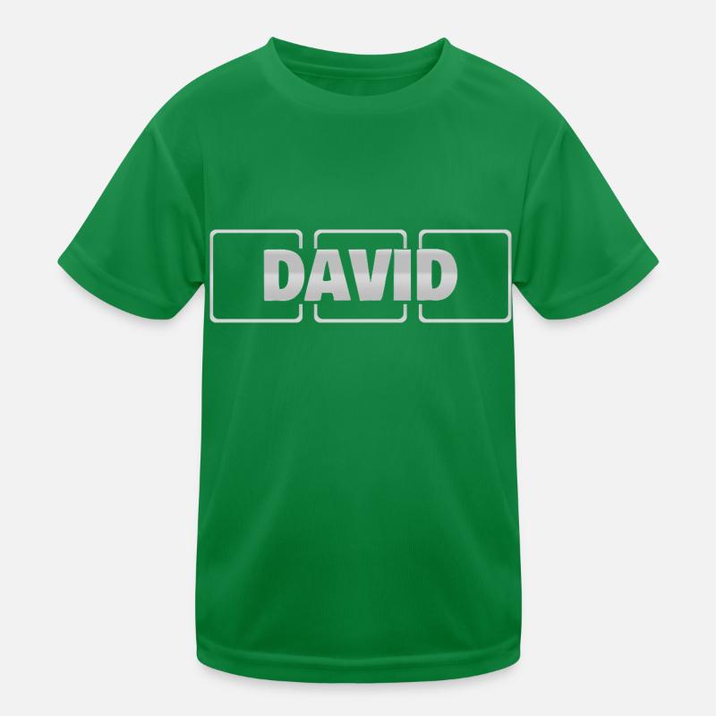 David als Geschenkidee Kinder Funktions-T-Shirt