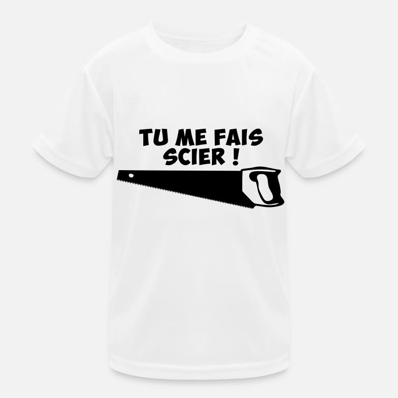 Sie machen mich sah Kinder Funktions-T-Shirt