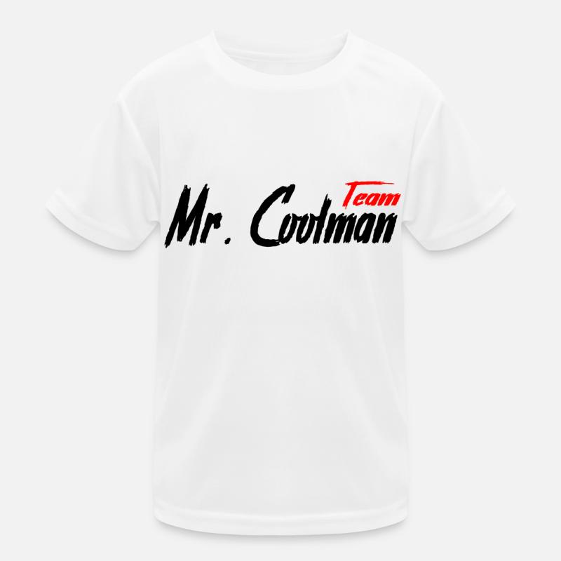 Team Mr. Coolman Kids Functional T-Shirt