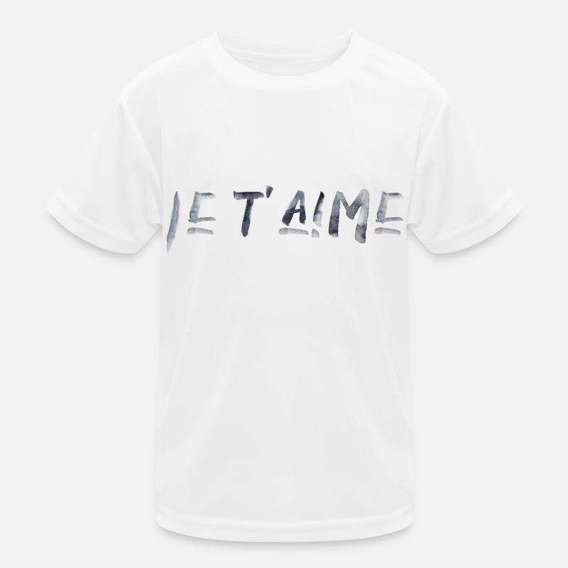 Je t’aime, la Saint Valentin T-shirt sport Enfant