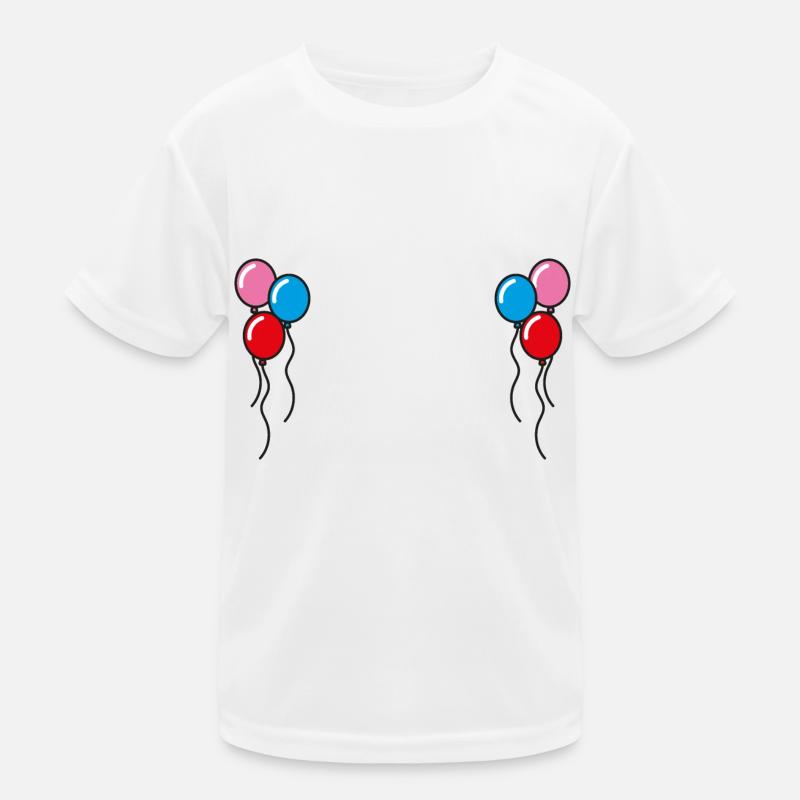 Balloon Gift Idea Kids Functional T-Shirt