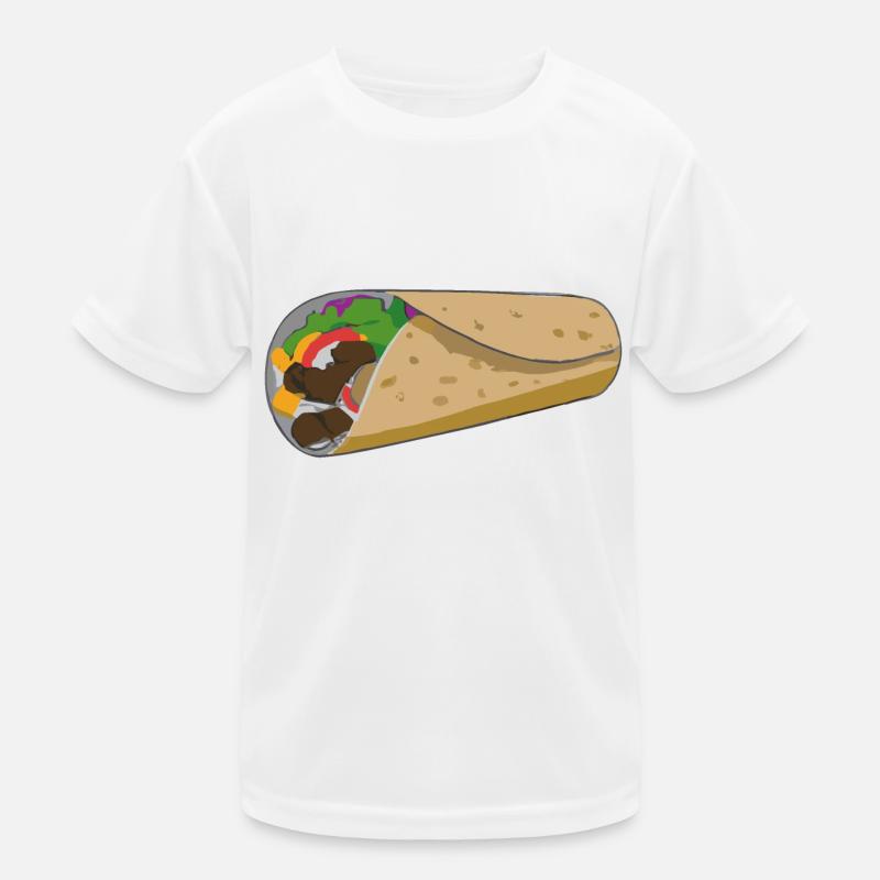 Döner Dürüm Geschenkidee Kinder Funktions-T-Shirt