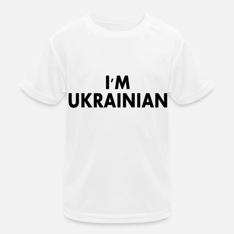 Im ukrainian Kinder Funktions-T-Shirt