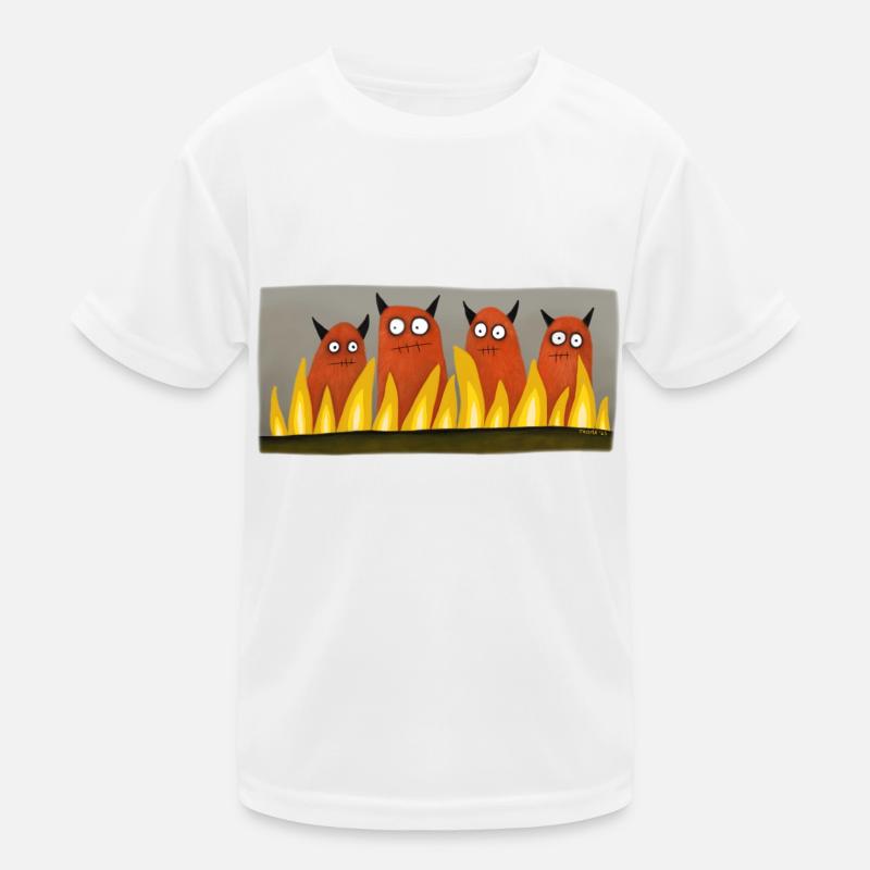 Four Devils Kids Functional T-Shirt