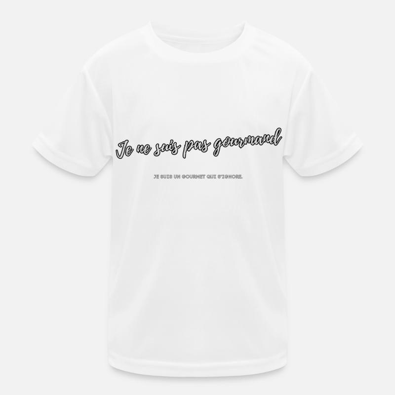 Gierig Kinder Funktions-T-Shirt