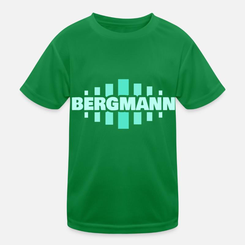 Beruf Bergmann Kinder Funktions-T-Shirt