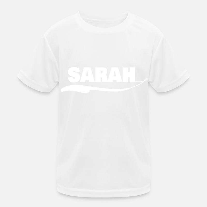 First name sarah Kids Functional T-Shirt