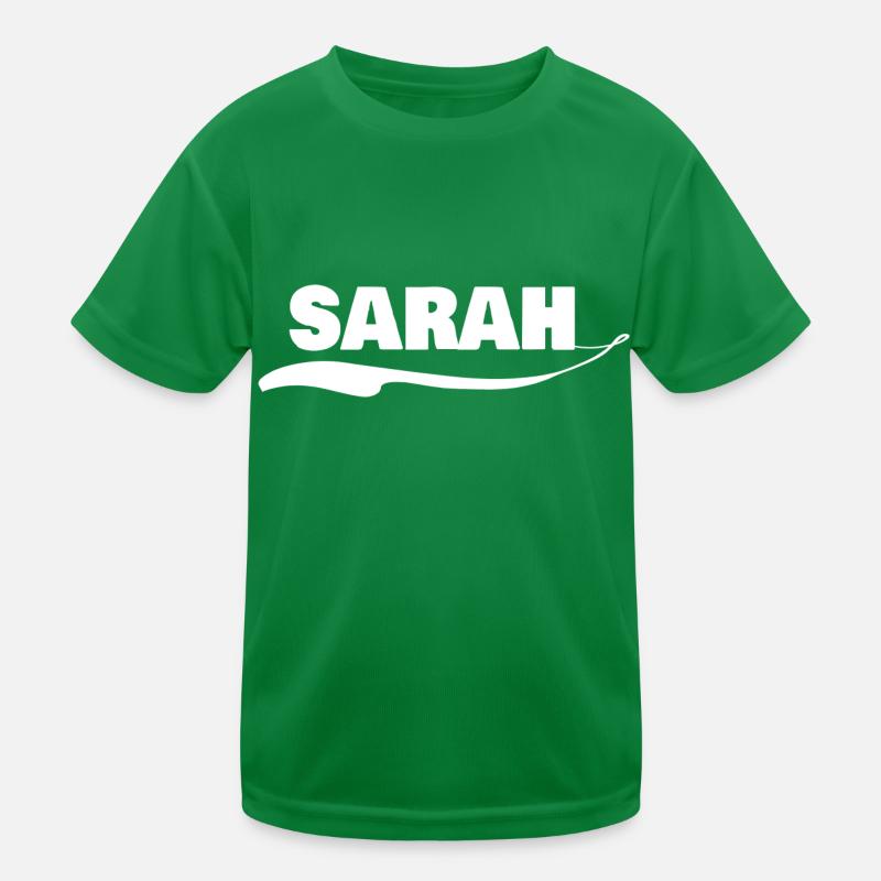 First name sarah Kids Functional T-Shirt