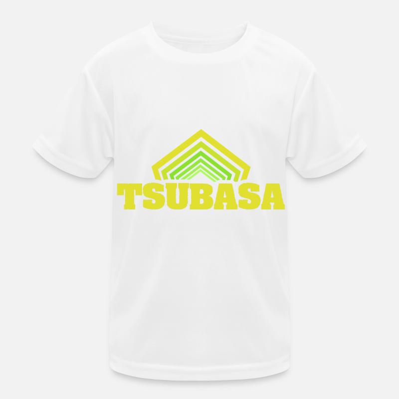 First name Tsubasa Kids Functional T-Shirt