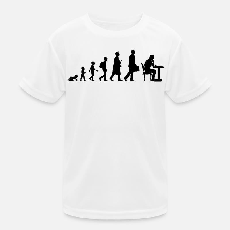 Development of chess Kids Functional T-Shirt