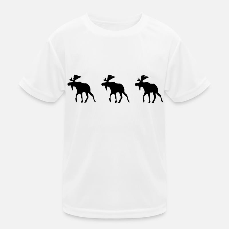 elk Kids Functional T-Shirt