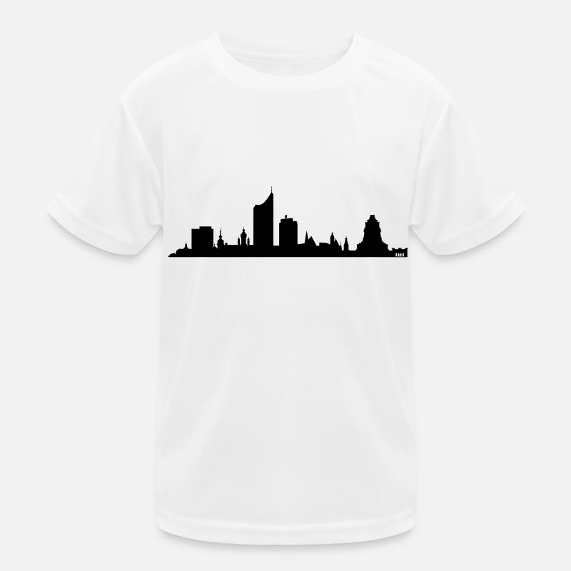 Skyline de Leipzig T-shirt sport Enfant