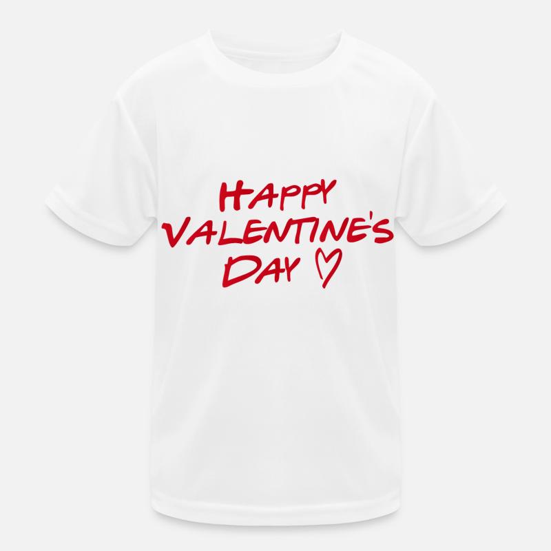 Valentinstag Kinder Funktions-T-Shirt