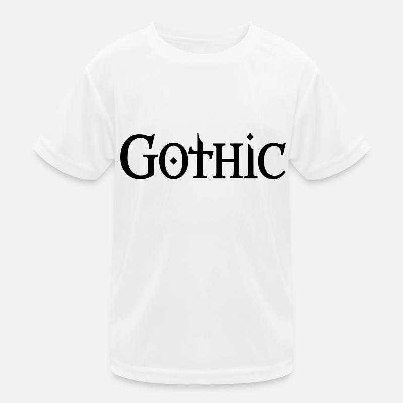 Gothic Kinder Funktions-T-Shirt