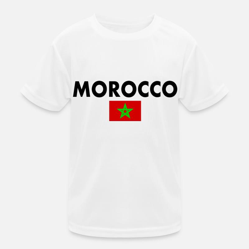 Marokko Kinder Funktions-T-Shirt