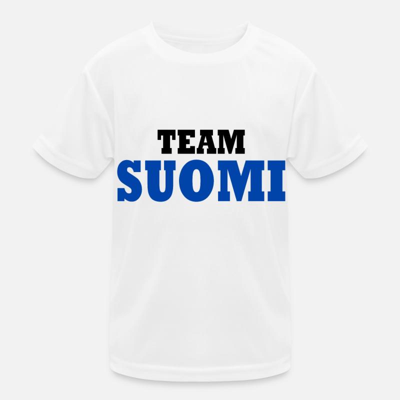 Team suomi Kids Functional T-Shirt