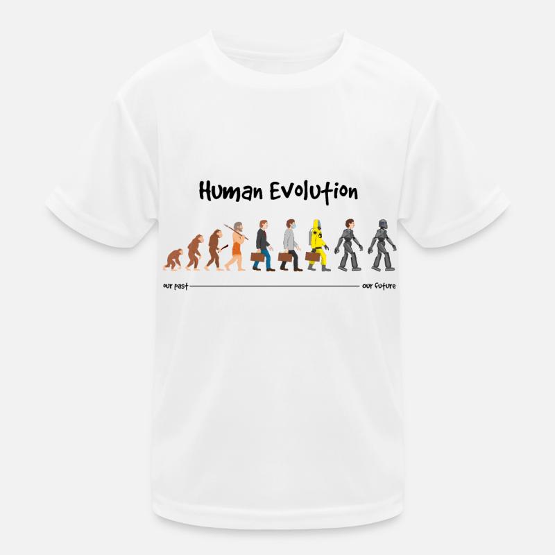 L’évolution d’un futur robotique T-shirt sport Enfant