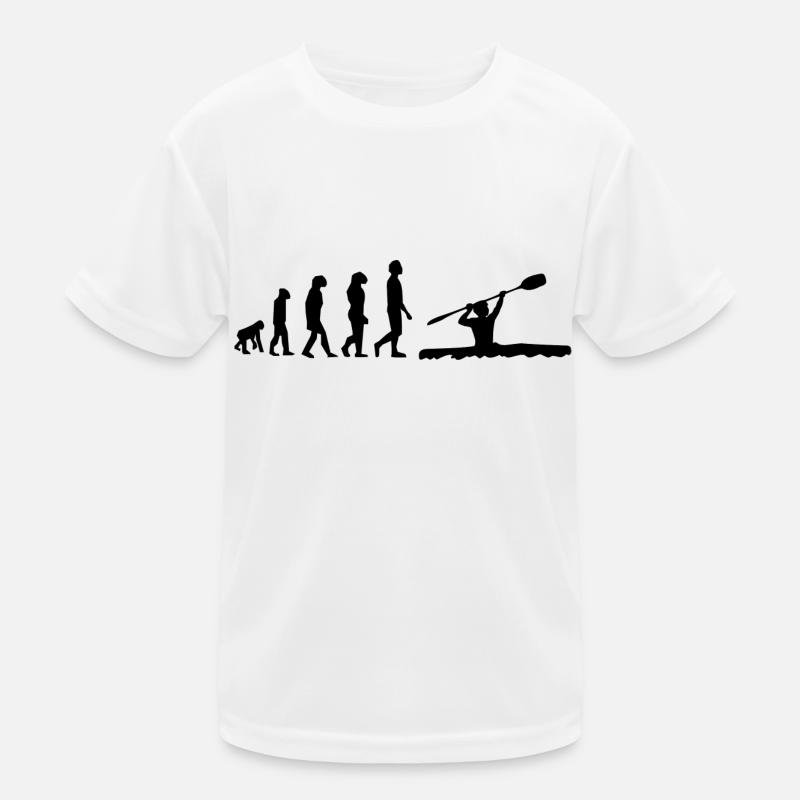 Kajak Evolution Kinder Funktions-T-Shirt
