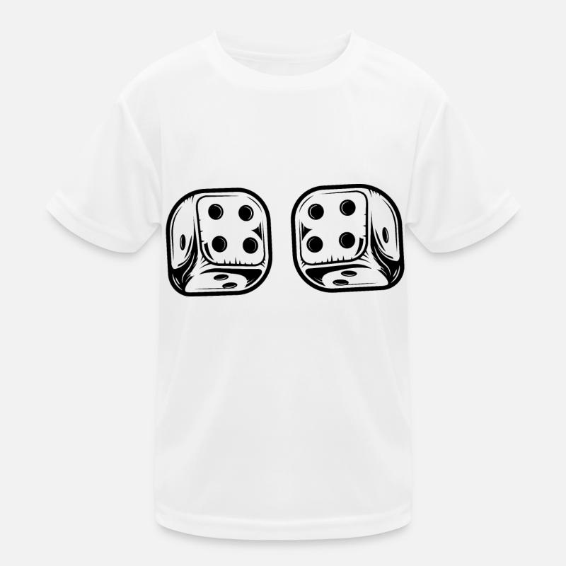 boardgame chess backgammon game night Kinder Funktions-T-Shirt