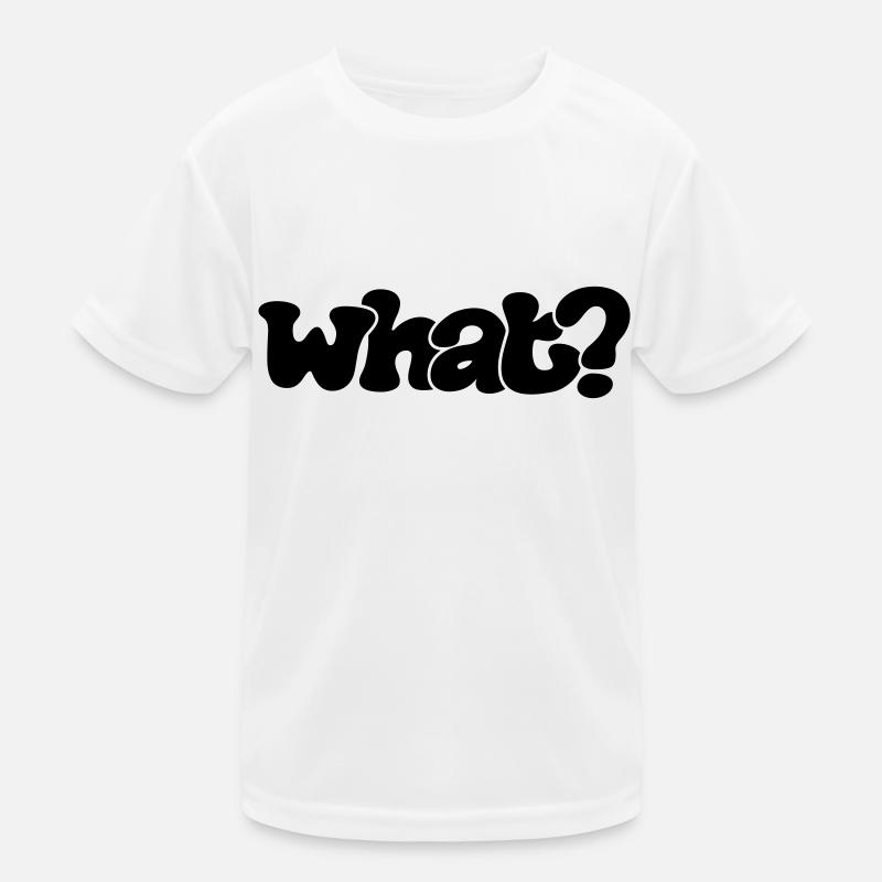 Quoi? T-shirt sport Enfant
