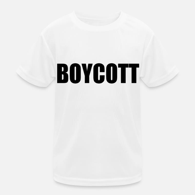 Boycott T-shirt sport Enfant