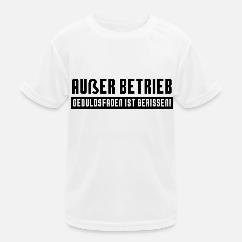 Lustiger Spruch Bild Witzig Humor Geschenkidee Kinder Funktions-T-Shirt