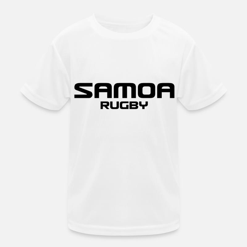 Samoa Rugby - South Seas - Polynesia Kids Functional T-Shirt