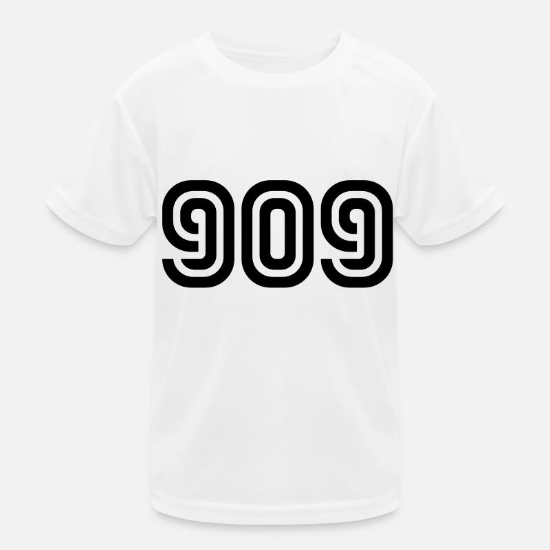 Number 909__V001 Kinder Funktions-T-Shirt