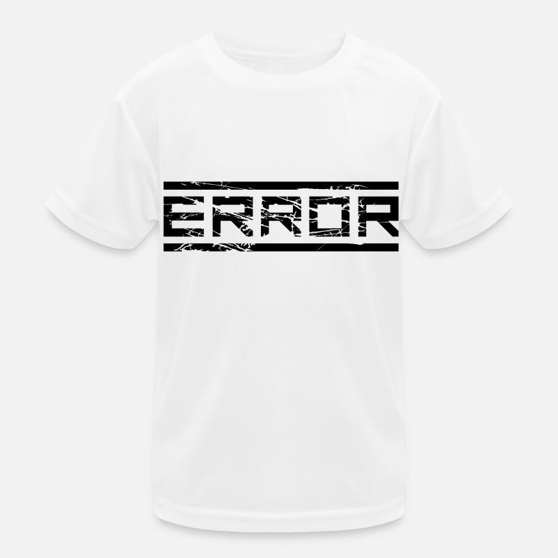 kratzer risse geek error computer download nicht g Kids Functional T-Shirt