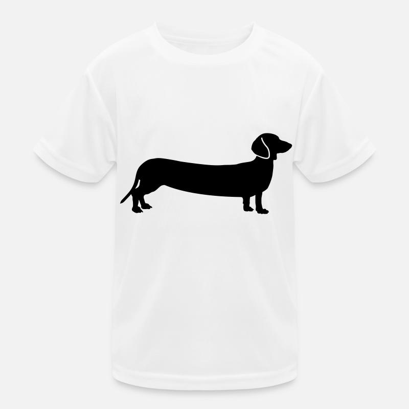 hunde Kinder Funktions-T-Shirt