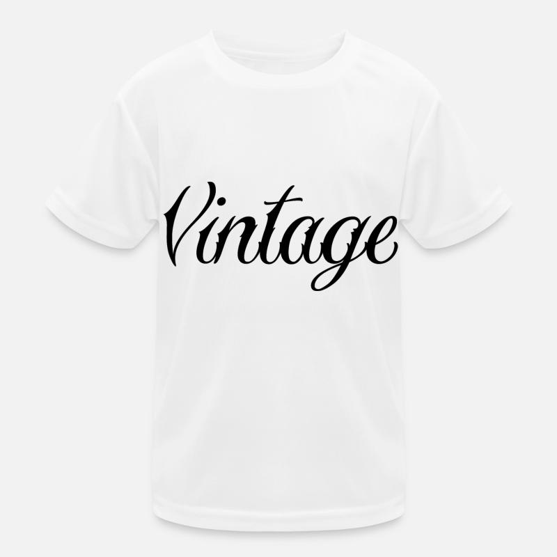 Vintage T-shirt sport Enfant