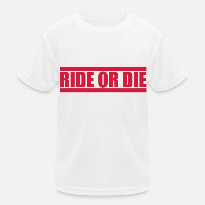 Logo de voiture Ride T-shirt sport Enfant