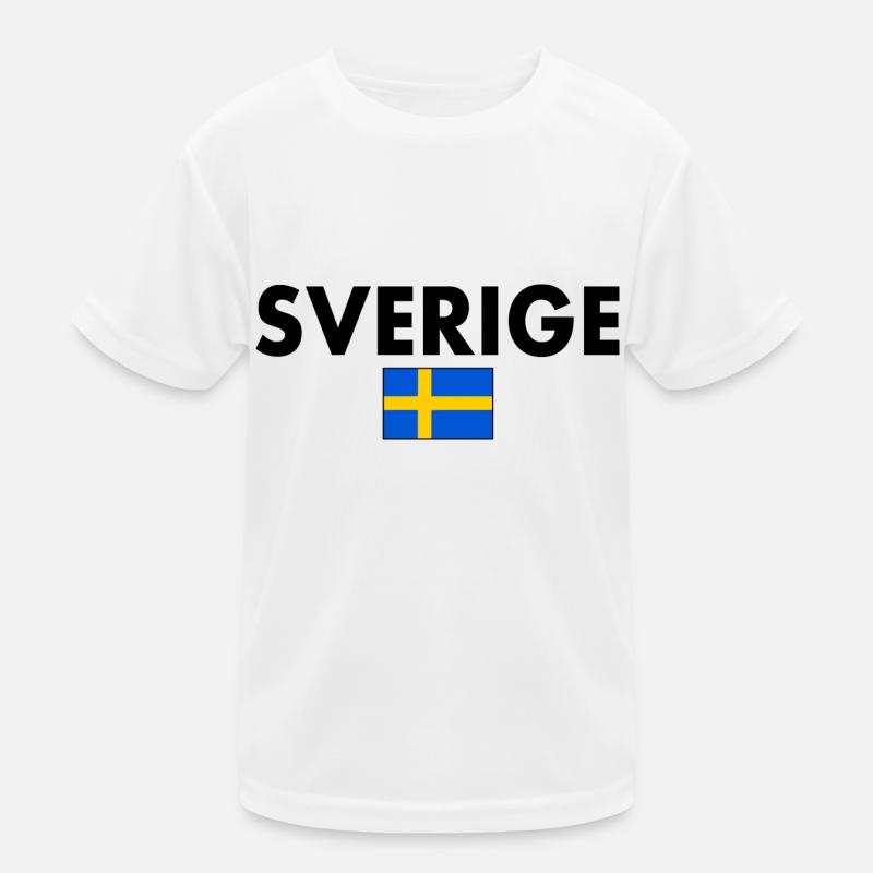 Sverige Kids Functional T-Shirt