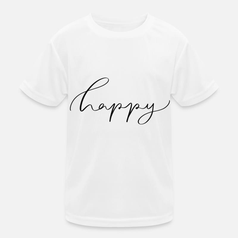 Happy Kinder Funktions-T-Shirt