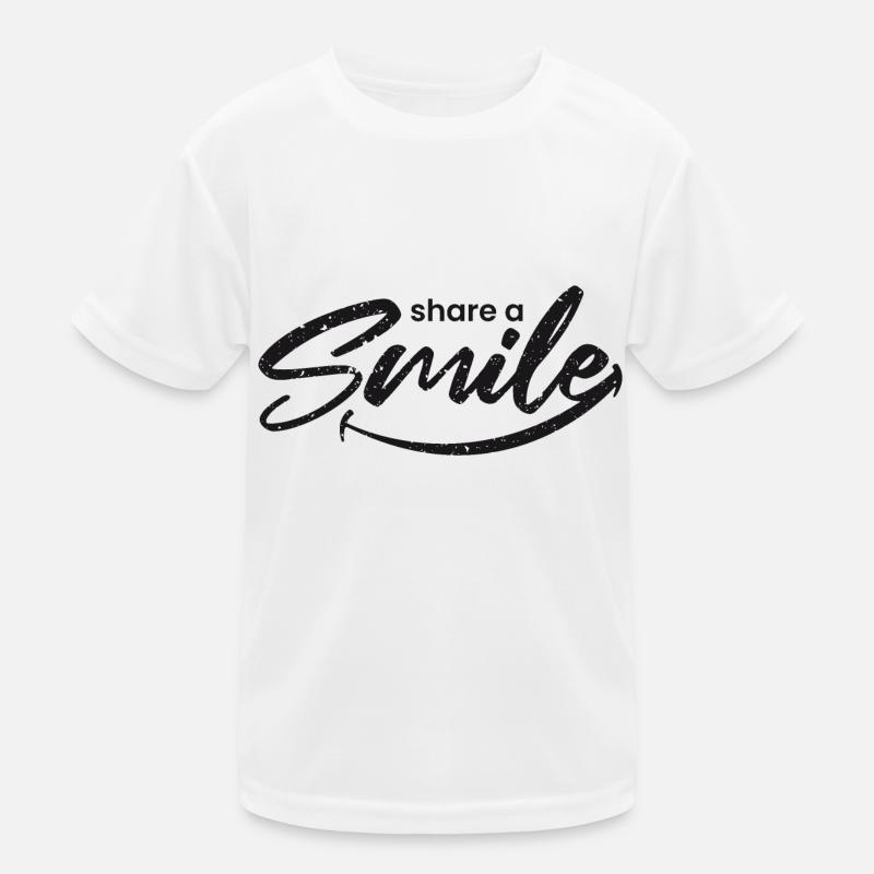 share a smile Kinder Funktions-T-Shirt
