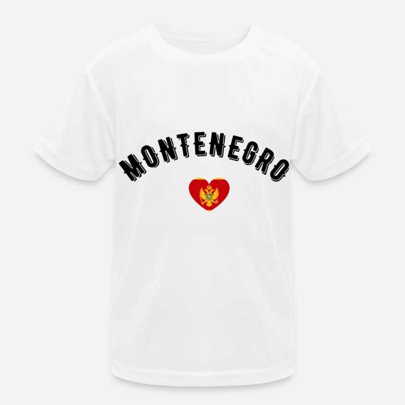 Montenegro Kinder Funktions-T-Shirt