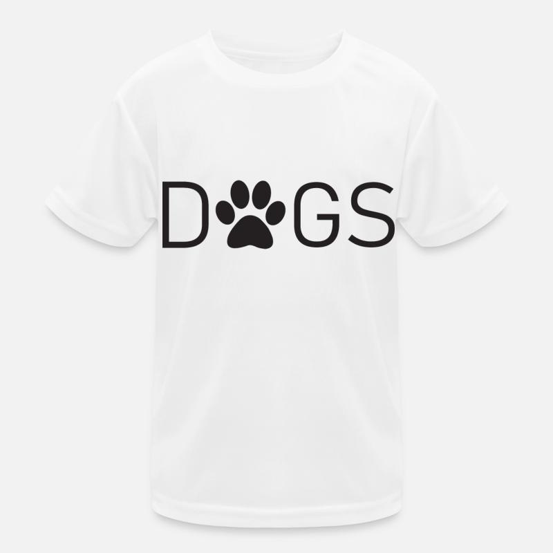 Hunde Kinder Funktions-T-Shirt