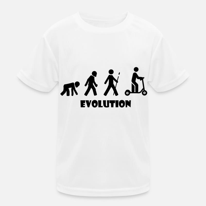 E-Scooter Roller Scooter Kinder Funktions-T-Shirt