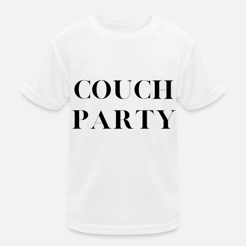 Fête du canapé T-shirt sport Enfant