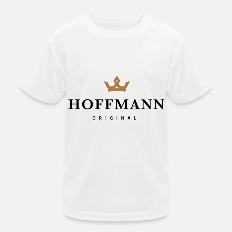 Hoffmann - Kinder Funktions-T-Shirt - Weiß