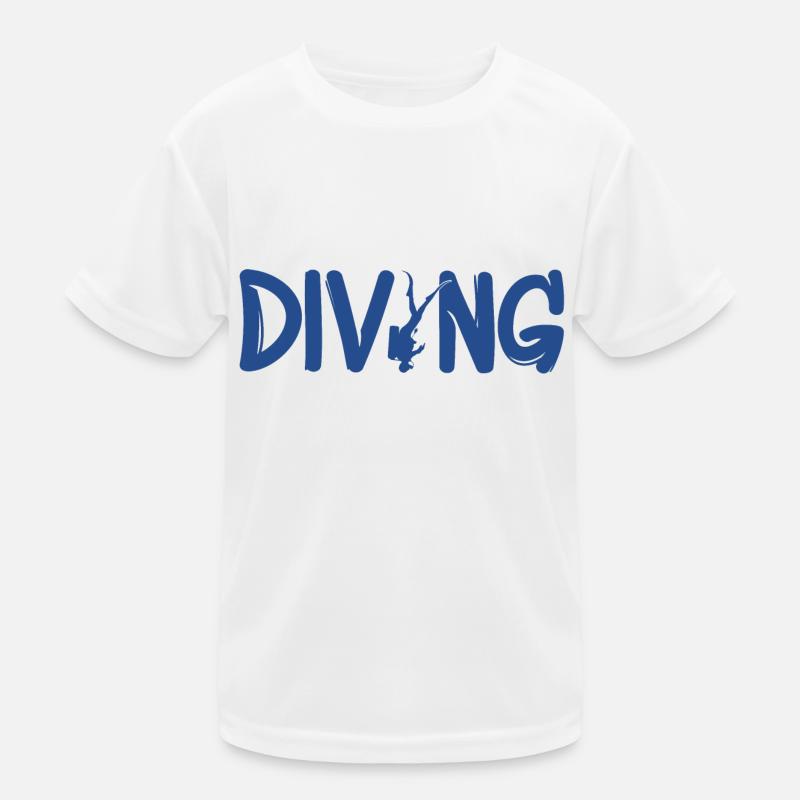 Tauchen Kinder Funktions-T-Shirt