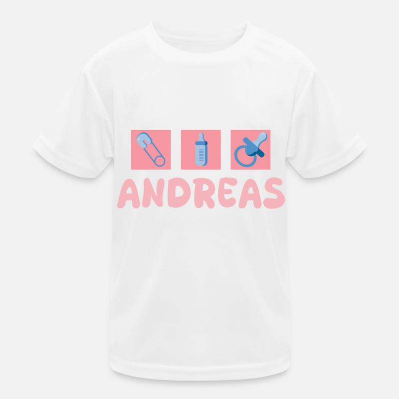 Schnuller Andreas Kinder Funktions-T-Shirt
