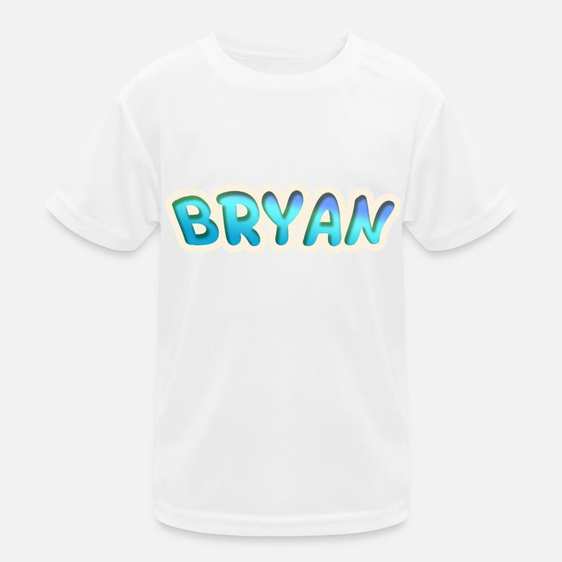 Bryan - Kids Functional T-Shirt - white