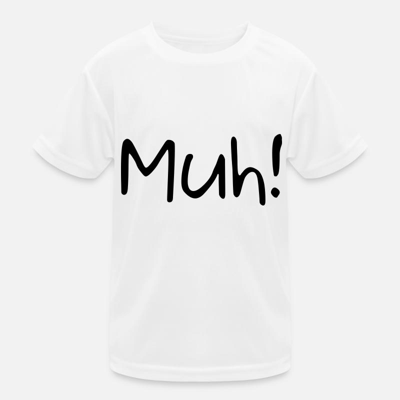 Muh! Kinder Funktions-T-Shirt